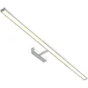 Image de Lindby LED Applique Murale Jukka (Moderne) en Argent Aluminium e. a. pour Salle de bain (1 lampe,à), Luminaire salle Lampe WC
