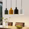Image de Lindby suspension Tirane, multicolore, métal, longueur 94 cm, E27