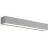Image de Lucande LED Applique Exterieur Lengo (Moderne) en Gris Aluminium (1 lampe,à), Murale Luminaire Lampe Jardin Eclairage d’exterieur