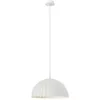 Image de Lucande Suspension Herdis à intensité variable (Moderne) en Blanc Plâtre/Terre Cuite e. a. pour Salon & Salle manger (1 lampe,à E27), Luminaire Lampe Plafond Plafonnier