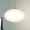 Image de Lindby suspension Sonika, Ø 40 cm, nickel, verre, E27