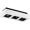 Image de Arcchio Spot Vince à intensité variable (Moderne) en Blanc Aluminium e. a. pour Cuisine (à 3 lampes, GU10) Lampe encastrable plafonnier applique