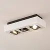 Image de Arcchio spot Vince, 36 cm, 3 lampes, blanc/noir, GU10
