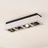 Image de Arcchio spot Vince, 47 cm, 4 lampes, blanc/noir, GU10