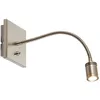 Image de LED Applique Murale Legera (Moderne) en Gris Métal e. a. pour Salon & Salle à manger (1 lampe,à), Applique, Lampe Murale, Eclairage, Luminaire Mural