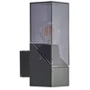 Image de Lucande Applique Exterieur Fiola à intensité variable (Moderne) en Noir Aluminium (1 lampe,à E27), Murale Luminaire Lampe Jardin Eclairage