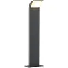 Image de Lucande LED Borne Eclairage Exterieur Tinna (Moderne) en Noir Aluminium (1 lampe,à), Lumineuse Luminaire Lampe Jardin Led