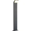 Image de Lucande LED Eclairage Exterieur Tinna (Moderne) en Noir Aluminium (1 lampe,à), Luminaire Lampe Jardin Borne Lumineuse