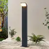 Image de Lucande, borne lumineuse LED Tinna, 80 cm, anthracite, IP65
