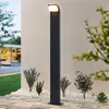 Image de Lucande, borne lumineuse LED Tinna, 100 cm, anthracite, IP65