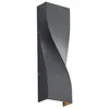 Image de Lucande LED Applique Exterieur Tibelya (Moderne) en Noir Aluminium (1 lampe,à), Murale Luminaire Lampe Jardin Eclairage d’exterieur