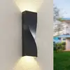Image de Applique d'extérieur LED Lucande Tibelya, anthracite, up/down, IP65