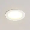 Image de Arcchio luminaire encastrable LED Milaine, Ø 10 cm, blanc, intensité variable