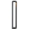 Image de Lucande LED Eclairage Exterieur Habsa (Moderne) en Noir Aluminium (1 lampe,à), Luminaire Lampe Jardin Borne Lumineuse