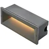 Image de LED Applique extérieure Jaano (Moderne) en Noir Aluminium (1 lampe,à), encastrable pour l’extérieur applique mur extérieur/mur de la maison terrasse & balcon