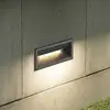 Image de Applique encastrable LED Lucande Jaano, anthracite, aluminium, IP65