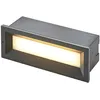 Image de LED Applique extérieure Lachlain (Moderne) en Gris Aluminium (1 lampe,à), encastrable pour l’extérieur applique mur extérieur/mur de la maison terrasse & balcon