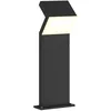 Image de Arcchio LED Borne Eclairage Exterieur Havin (Moderne) en Noir Aluminium (à 2 lampes,), Lumineuse Luminaire Lampe Jardin Led