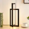 Image de Lucande lampe de table LED Hylda, hauteur 42 cm, noir, aluminium