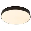 Image de Lindby LED Plafonnier Simera à intensité variable (Moderne) en Noir e. a. pour Salon & Salle manger (1 lampe,à), Eclairage Lampe Luminaire Plafond Eclerage