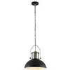 Image de Lindby Suspension Freitjof à intensité variable (Modern, Industriel) en Noir Métal e. a. pour Salon & Salle manger (1 lampe,à E27) Luminaire Lampe Plafond Plafonnier