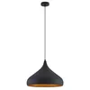 Image de Arcchio Suspension Lunus à intensité variable (Moderne) en Noir Métal e. a. pour Salon & Salle manger (1 lampe,à E27), Luminaire Lampe Plafond Plafonnier Suspendue