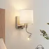 Image de Lucande applique murale Brinja, 45 cm, orientable, lampe de lecture, E27