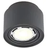 Image de Arcchio Spot Walisa à intensité variable (Moderne) en Noir Aluminium e. a. pour Salon & Salle manger (1 lampe,à GU10), Plafonnier lampe