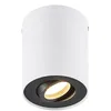 Image de Arcchio Plafonnier Jolina à intensité variable (Moderne) en Blanc Aluminium e. a. pour Couloir (1 lampe,à GU10), Luminaire Lampe Plafond Eclerage Eclairage Interieur