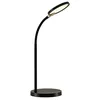 Image de Lindby LED Lampe a poser Binera à intensité variable (Moderne) en Noir e. a. pour Bureau (1 lampe,à), de Table
