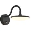 Image de Arcchio LED Applique extérieure Fineria (Moderne) en Noir Aluminium (1 lampe,à), pour mur extérieur/façade de maison terrasse und balcon
