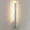 Image de Applique murale LED Arcchio Ivano, hauteur 43 cm, aluminium brossé
