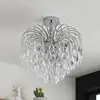 Image de Plafonnier Lindby Silino, gris, métal, Ø 40 cm, E14