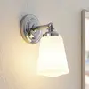 Image de Arcchio applique murale pour salle de bain Mahdi, chrome, verre, 11cm, IP44