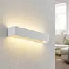 Image de Arcchio Applique murale LED Karam, 53 cm, blanc, métal, up/down