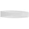 Image de Arcchio LED Applique Murale Jelle à intensité variable (Moderne) en Blanc Aluminium e. a. pour Salon & Salle manger (1 lampe,à), Lampe Eclairage Luminaire Mural