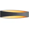 Image de Arcchio LED Applique Murale Jelle (Moderne) en Noir Aluminium e. a. pour Salon & Salle à manger (1 lampe,à), Lampe Eclairage Luminaire Mural