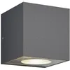 Image de Arcchio LED Applique Exterieur Tassnim à intensité variable (Moderne) en Noir Aluminium (1 lampe,à), Murale Luminaire Lampe Jardin Eclairage