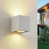Image de Applique d'extérieur Arcchio Tassnim, à 2 lampes, blanc, GX53