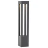 Image de Arcchio LED Eclairage Exterieur Lienna (Moderne) en Gris Aluminium (1 lampe,à), Luminaire Lampe Jardin Borne Lumineuse