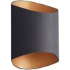 Image de Arcchio Applique Murale Vilja à intensité variable (Moderne) en Noir Aluminium e. a. pour Couloir (1 lampe,à G9), Lampe Eclairage Luminaire Mural