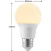 Image de Amploule LED Arcchio E27 A60 8 W, opale, 3 000 K, 806 lm