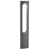 Image de Lucande LED Eclairage Exterieur Fenti (Moderne) en Noir Aluminium (1 lampe,à), Luminaire Lampe Jardin Borne Lumineuse