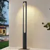 Image de Lucande Dovino lampe pour mât LED, 200 cm