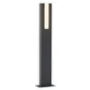 Image de Lucande LED Eclairage Exterieur Virgalia (Moderne) en Noir Aluminium (1 lampe,à), Luminaire Lampe Jardin Borne Lumineuse