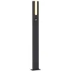 Image de Lucande LED Luminaire extérieur Virgalia (Moderne) en Noir Aluminium (1 lampe,à), Borne lumineuse luminaire pour socle
