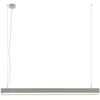 Image de Arcchio LED Luminaire de bureau Susi à intensité variable (Moderne) en Gris Aluminium e. a. pour Bureau (à 2 lampes,), Lampe lampe travail suspension plafonnier