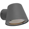 Image de Lindby Applique Exterieur Ileyna à intensité variable (Moderne) en Noir Aluminium (1 lampe,à GU10), Murale Luminaire Lampe Jardin Eclairage