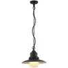 Image de Lindby Luminaire extérieur Roisin à intensité variable (Bord de mer) en Gris Métal (1 lampe,à E27), Suspension