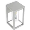 Image de Lindby Applique Exterieur Estami à intensité variable (Moderne) en Gris Aluminium (1 lampe,à E27), Murale Luminaire Lampe Jardin Eclairage